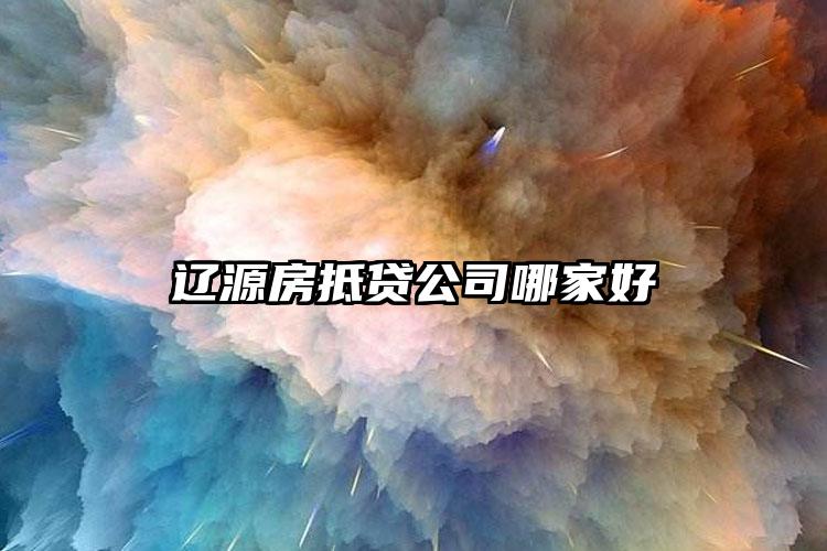 辽源房抵贷公司哪家好